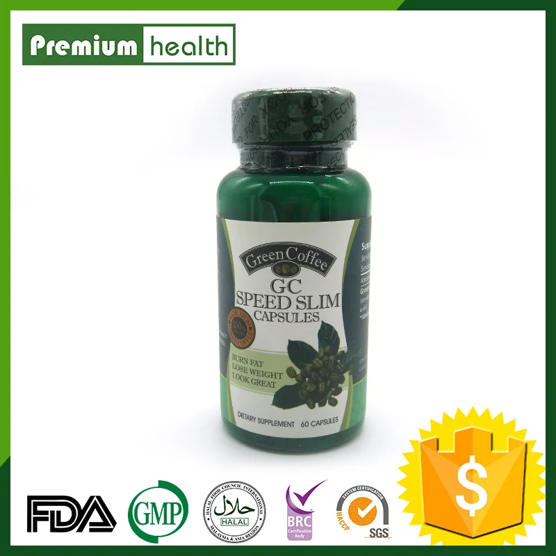 
GMP Certified Garcinia Cambogia Extract with Green Coffee Bean Capsules Oem 