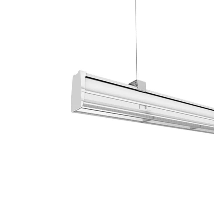 Hot sell trunking system fixture 3 wire seamless joint aluminum housing linkable linear led light