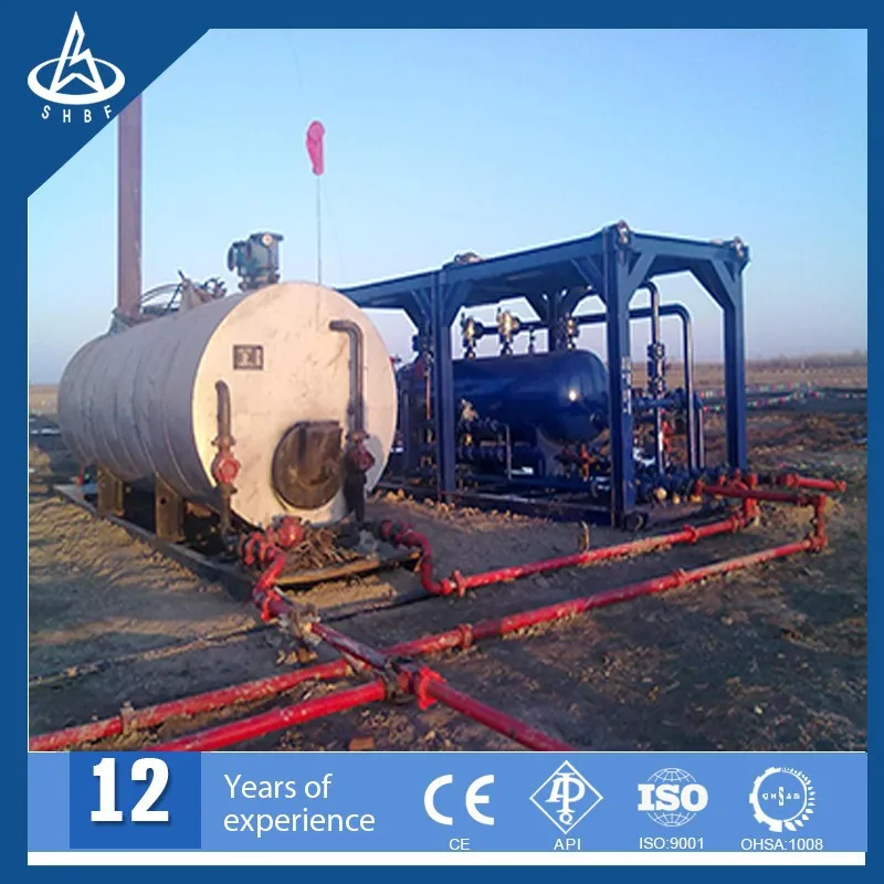 
Trailer Mounted Gas Liquid Three Phase Test Separator with heater 