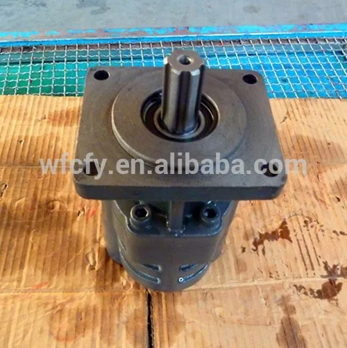 масляный насос гидропривода самосвала