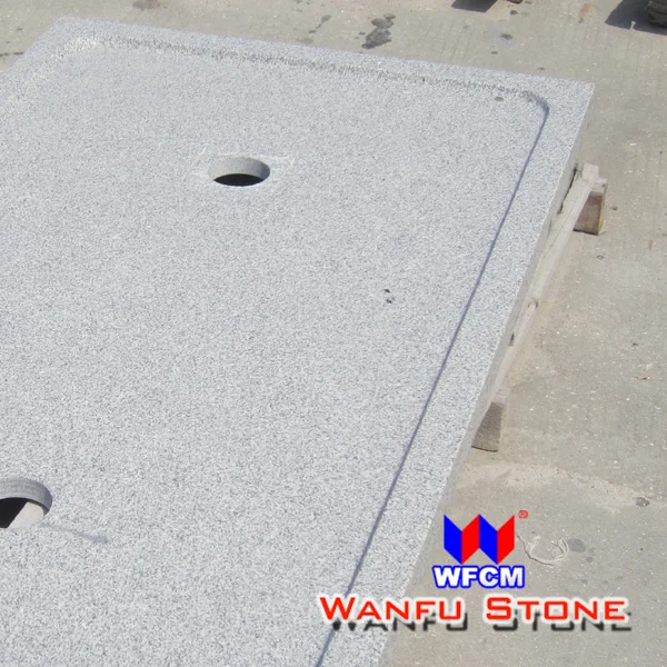 Natural Stone Competitive Price Gray Granite Shower Base