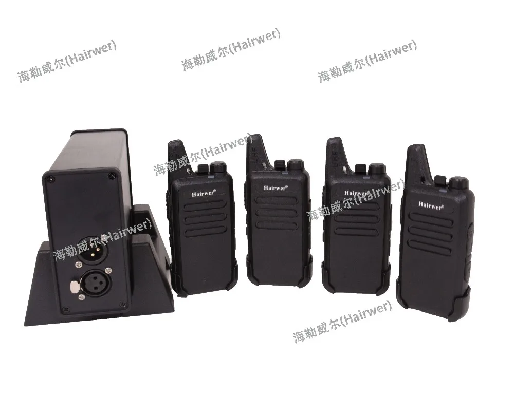 
2018 Broadcasting Full duplex Four channel Wireless Intercom system 