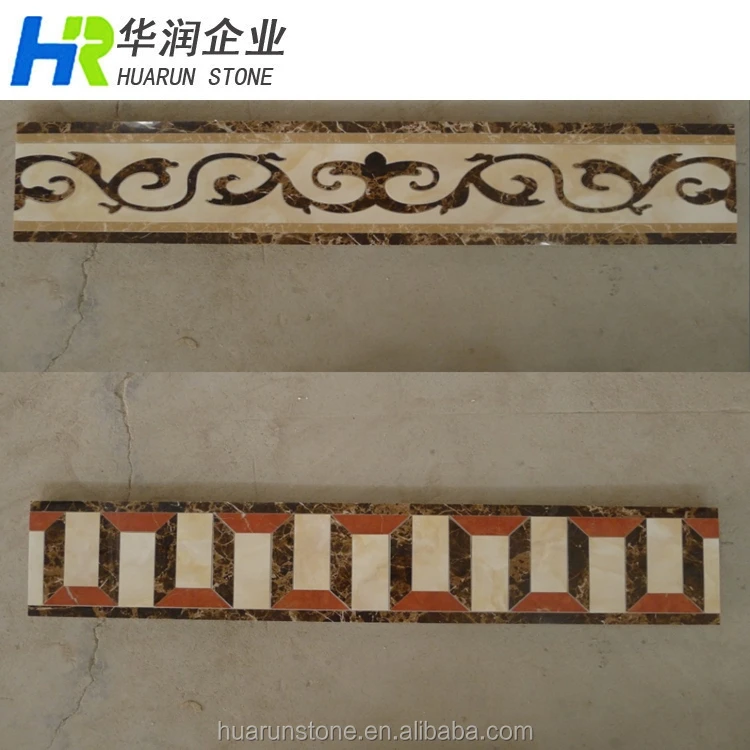 Итальянский Мраморный Пол Границы Дизайн, завод Прямые Продажи Мраморный Пол Границы Дизайна В Полированного Мрамора