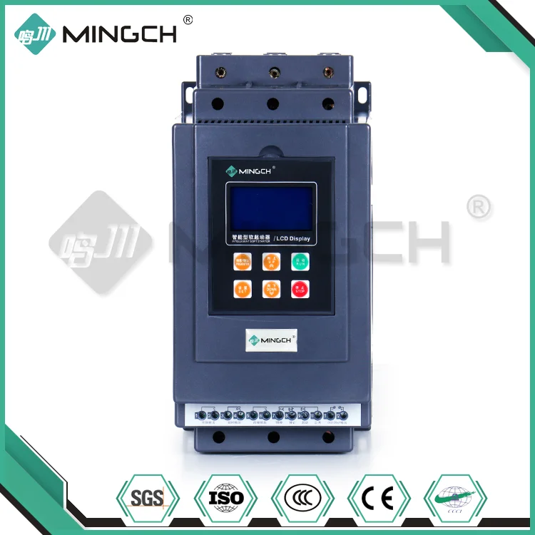 MINGCH High Quality 50Hz / 60Hz 380V 15KW Bypass Motor Soft Starter For Sale