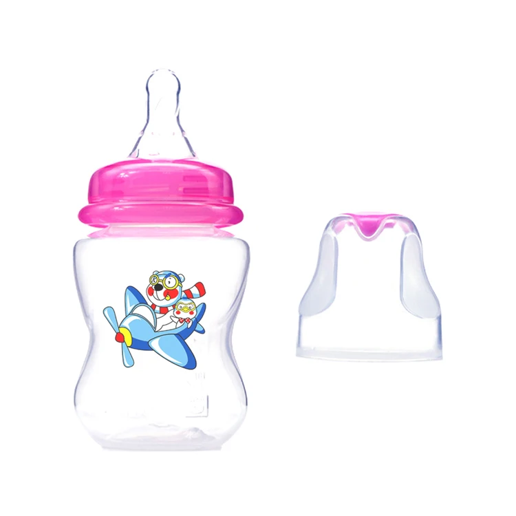 
2021 New Plastic Baby Bottles Drinking Milk Feeder Bottle Infant Biberon Bebe Pass EN14350 baby feeding bottle set 