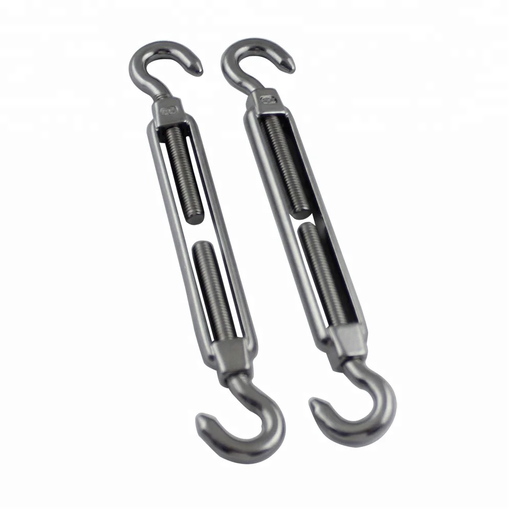 M6 из нержавеющей стали, европейский стиль, закрытый корпус, двойные крючки, поворотная пряжка