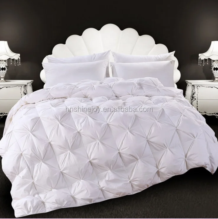 
 Роскошные двойной размер 5 звездочный отель пуховое одеяло/пуховое одеяло с гусиным пухом пуховое одеяло  