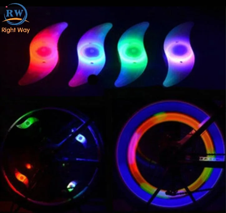 Bicycle accessory decorative led bike light bicycle wheel lights for motor cycle