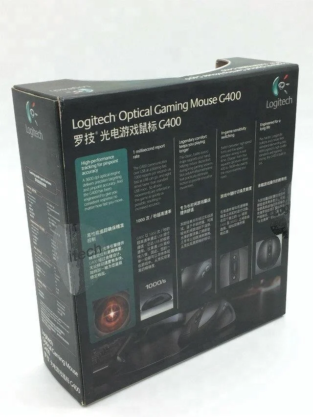 Original Logitech G400 gaming mouse