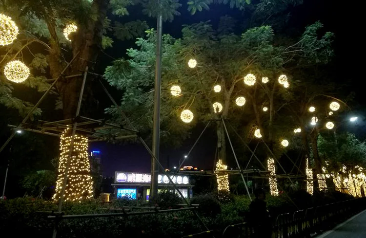 
Wholesale christmas decorative icicle lamp color changing curtain led string light 