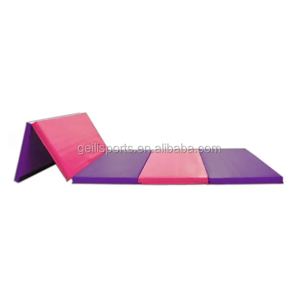Новый толстый гимнастический складной коврик 1,5 дюйма и 2 дюйма для йоги, Тренировочный Коврик из пены