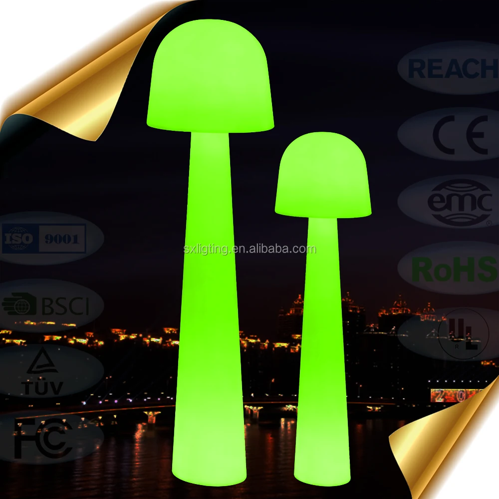 Remote control portable indoor/outdoor energy saving led floor lamp