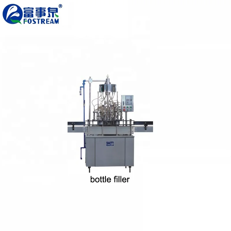 Semi Automatic Linear Type Small Scale Bottle Mineral Spring Water Filling Machine