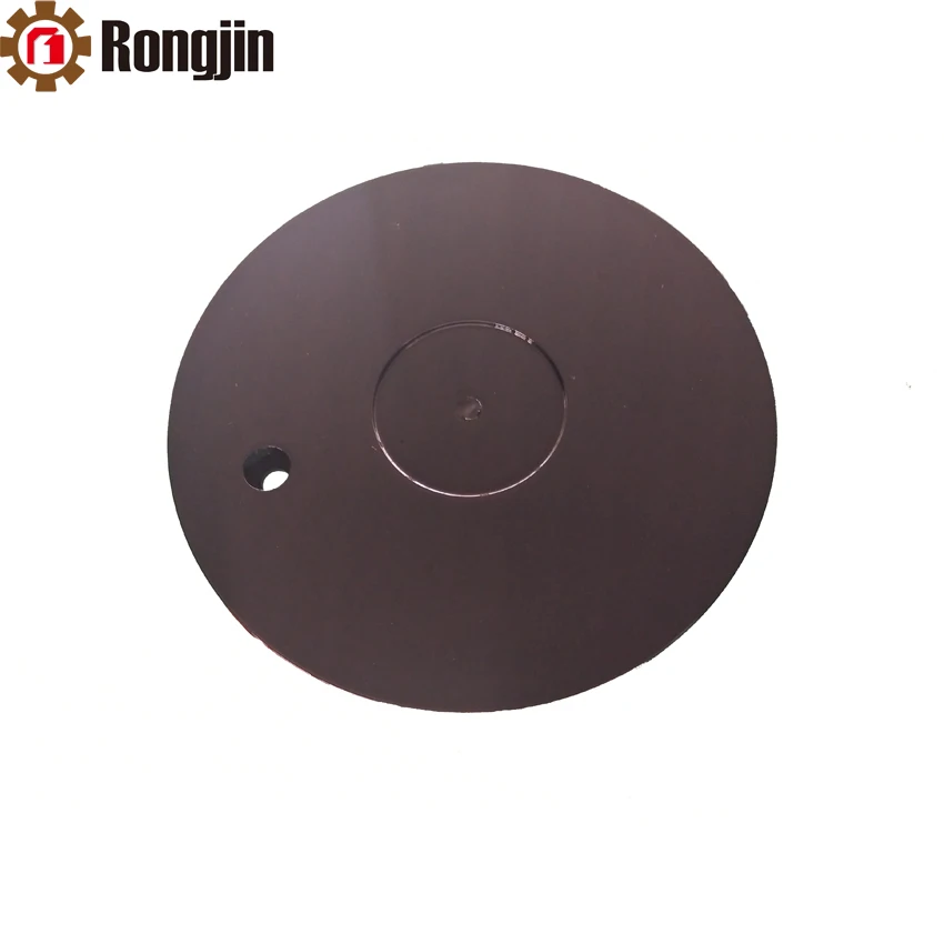 
157mm Silver Blank Plastic Hubcap 