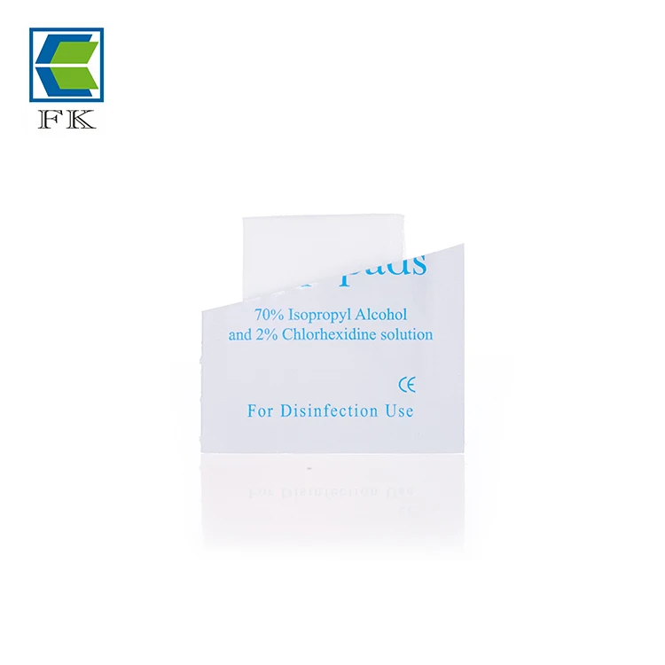 Medical 2% CHG and 70% Alcohol Prep Pads/Swab/Wipes