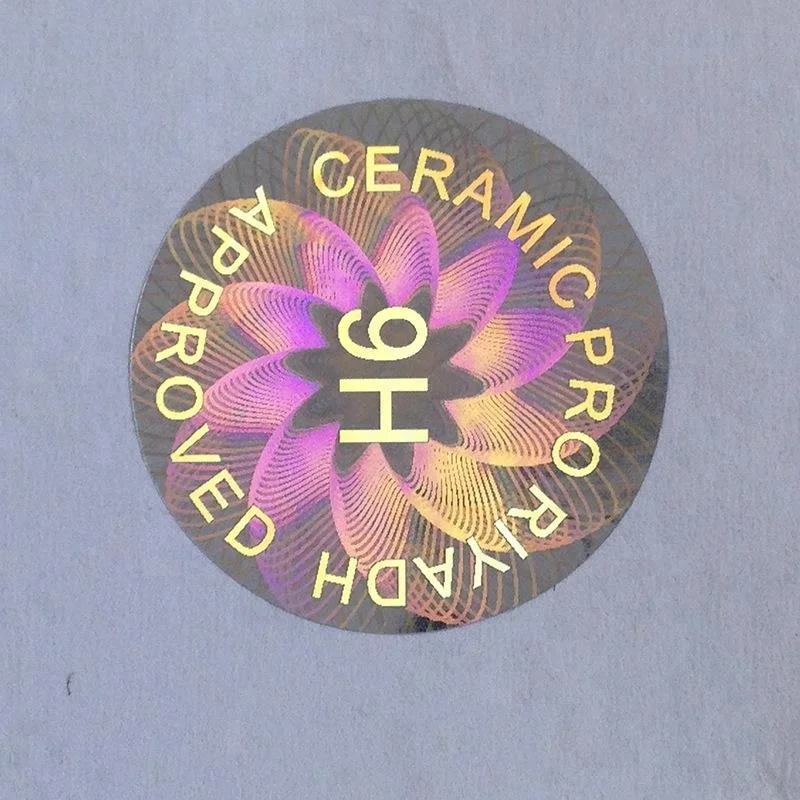 
Free design custom authentic hologram stickers,high quality certificate hologram stickers 