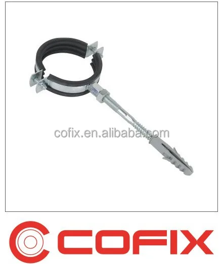 steel pipe clamp with wooden screw