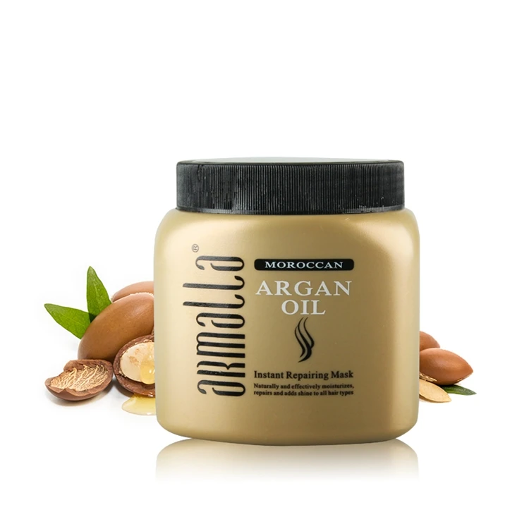 Оптовая продажа, лучший продукт для ухода за волосами ARMALLA, увлажняющая маска для волос с аргановым маслом, Органическая