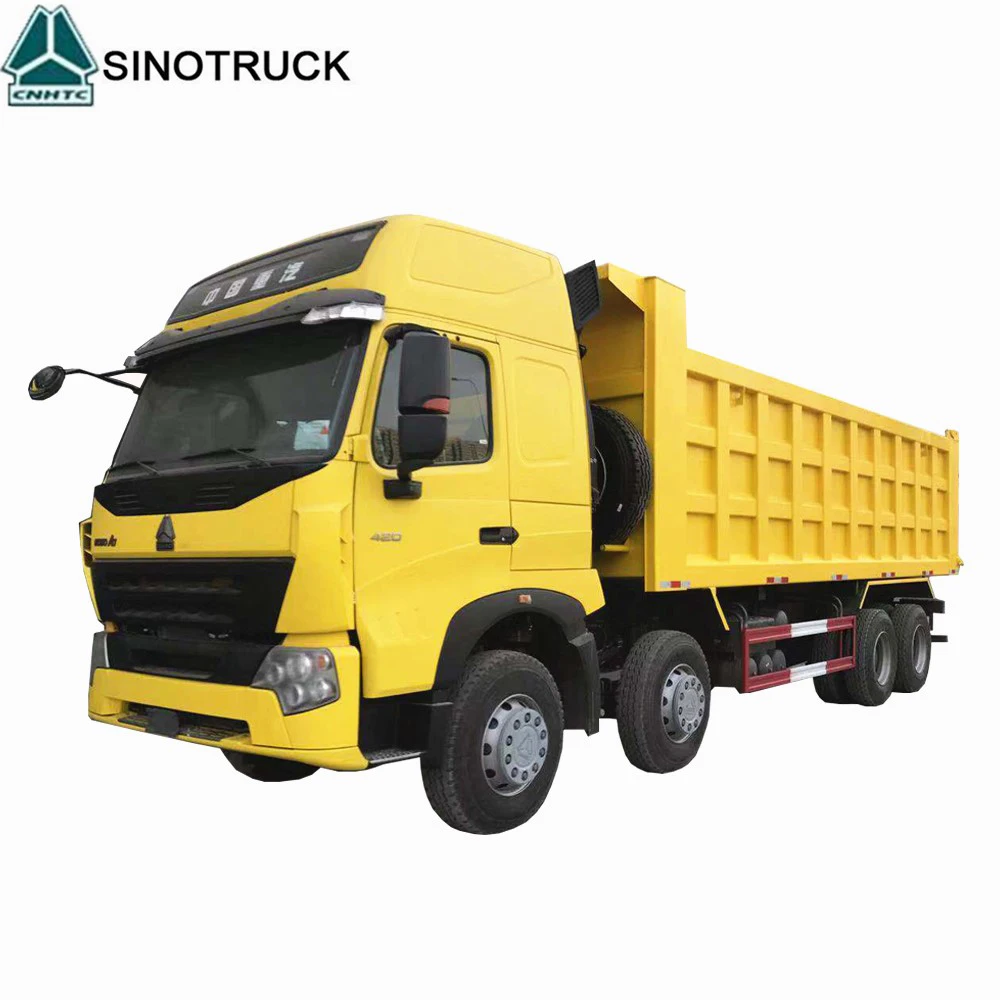 used howo tipper 371hp-420 horsepower used sino truck dump truck tipper
