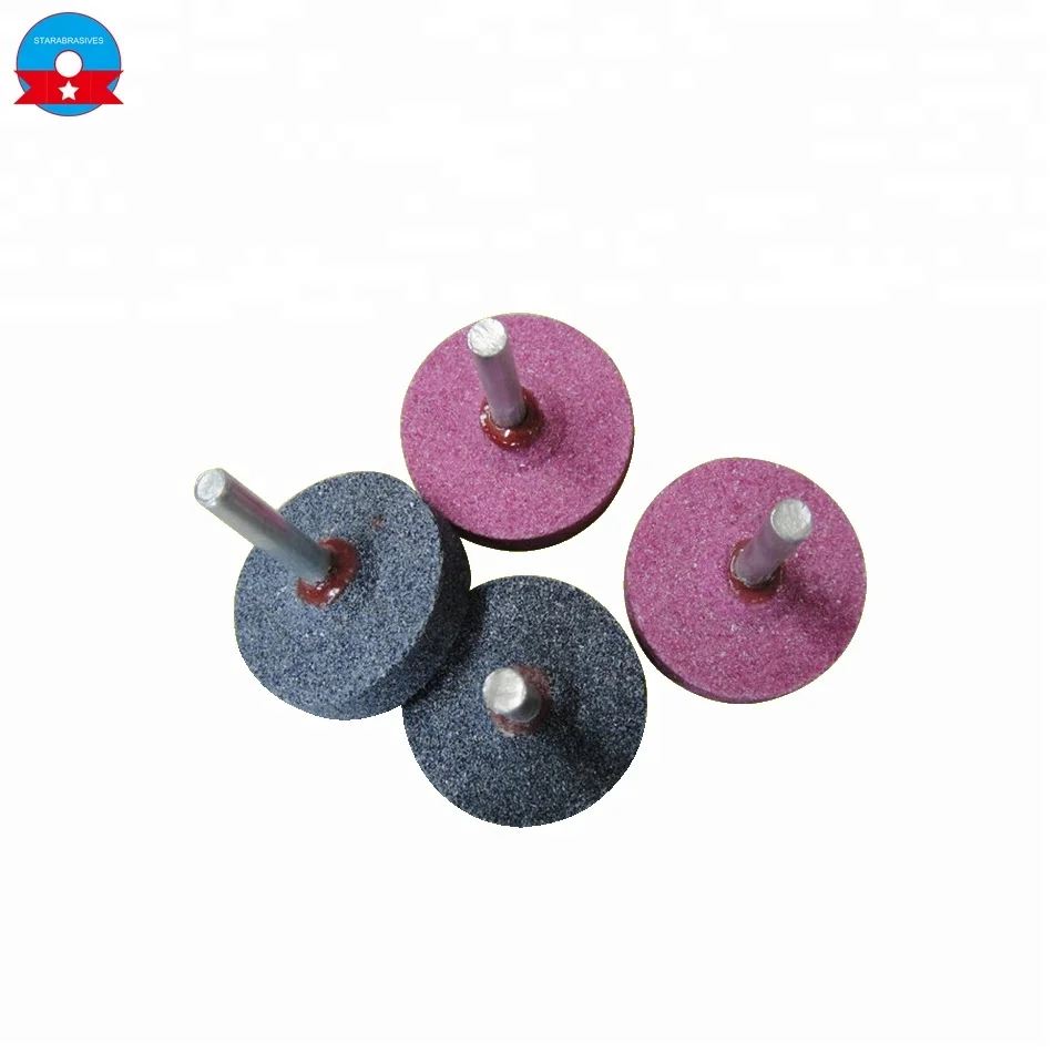 Truncated Cone Shape Brown Alumina Stone Grinding Head