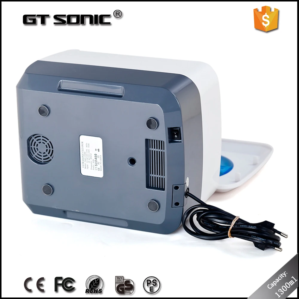 GT SONIC Home use ultrasonic cleaner VGT-1200 ultrasonic power 60W