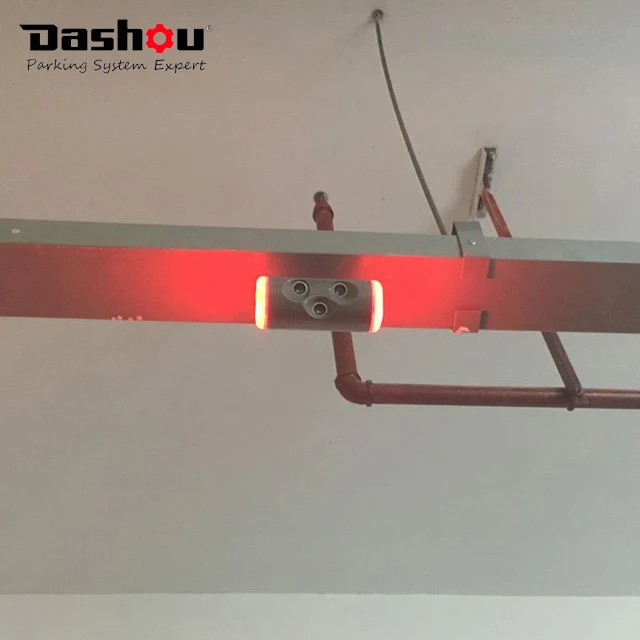 100% Accuracy Forward Mounted Ultrasonic Sensor Intelligent Parking Guidance System for Indoor Car Park