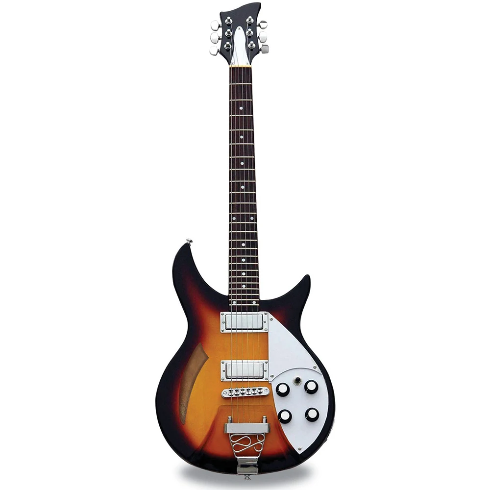 
 Фабричная Высококачественная электрическая гитара ручной работы из липы с полым корпусом  