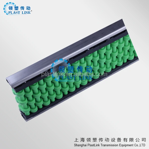 Good performance conveyor guide rail plastic roller side guides conveyor support