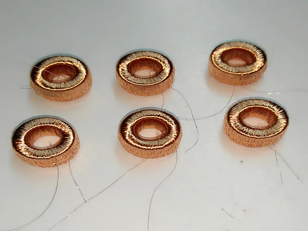 6 inch side sliding double count Toroid winding machine for transformer