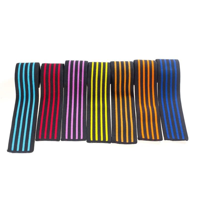 Custom Compression Powerlifting Knee Brace Wraps  Fitness Weightlifting Knee Wraps