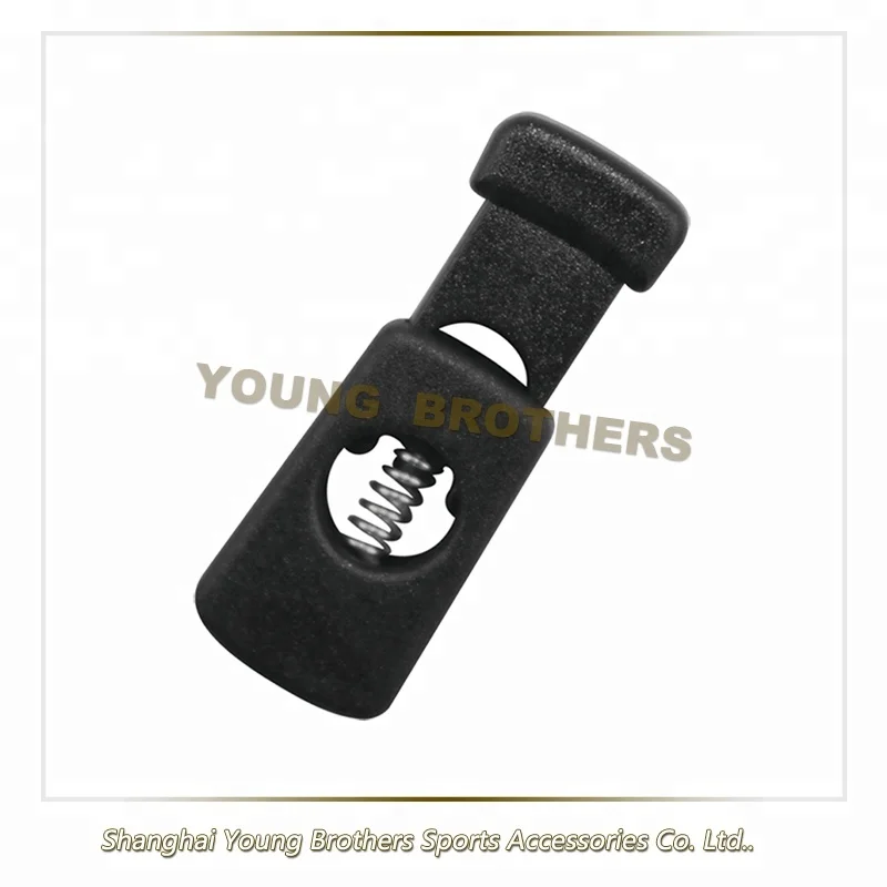 High Quality Flat  Plastic  Cord stopper for Backpacks