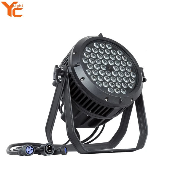 54x3w waterproof led par can led par light rgbw outdoor par