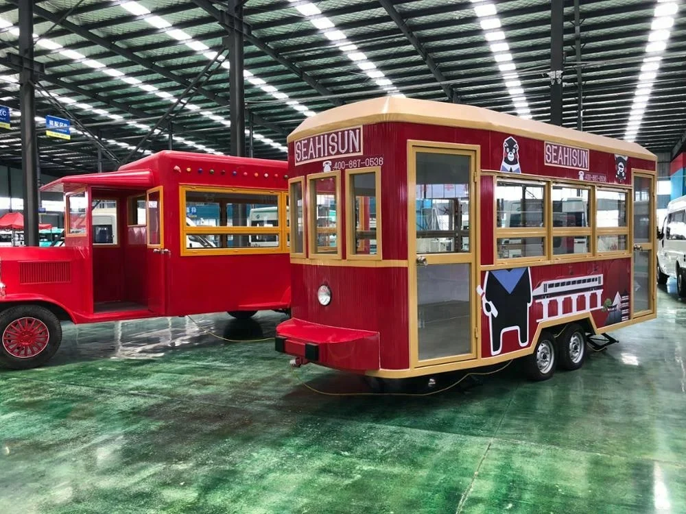 
Latest design ice cream food truck electric bus food truck mobile crepe cart coffee trucks for sale 