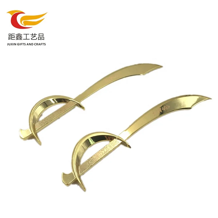 
Factory direct custom logo metal antique letter opener 