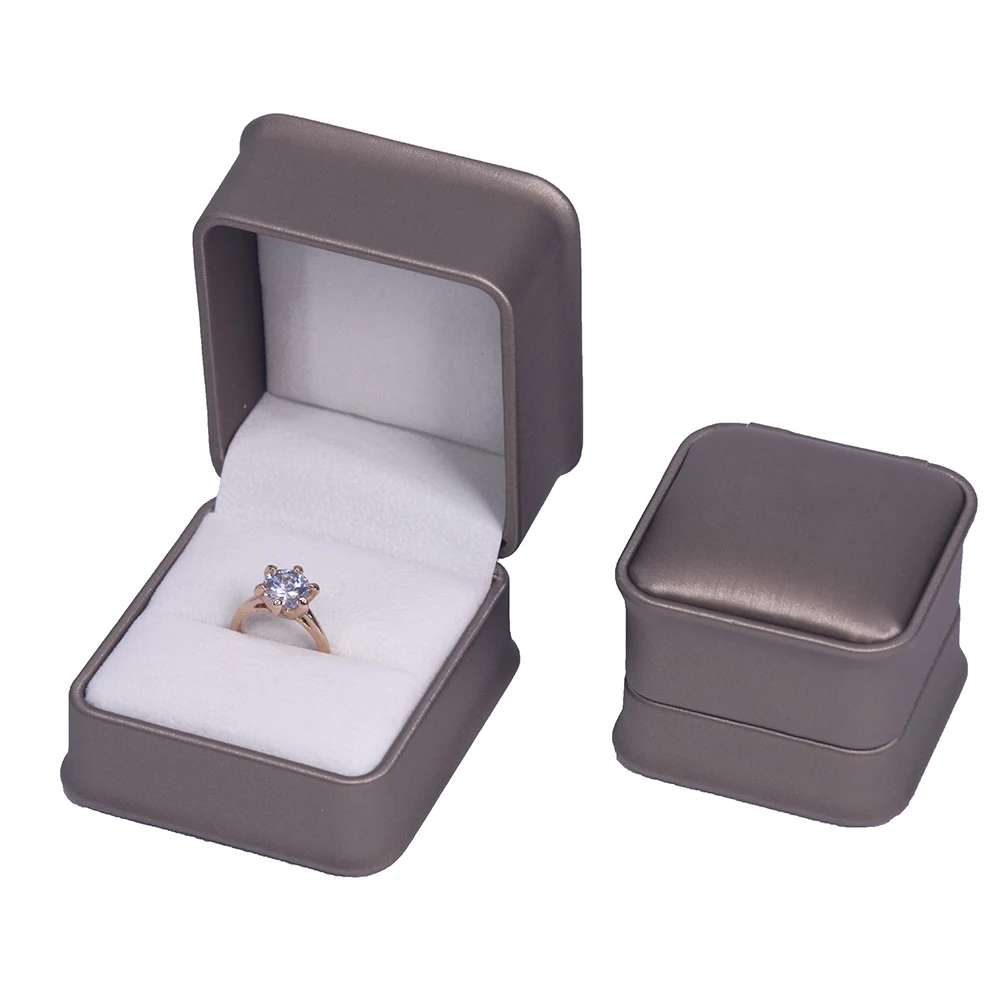 Factory Flat Wholesale Jewelry Packaging Engagement Ring Box For Jewelry