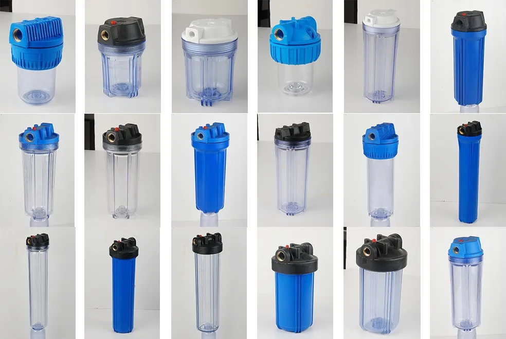 10' , 20' Plastic Water Filter Housing