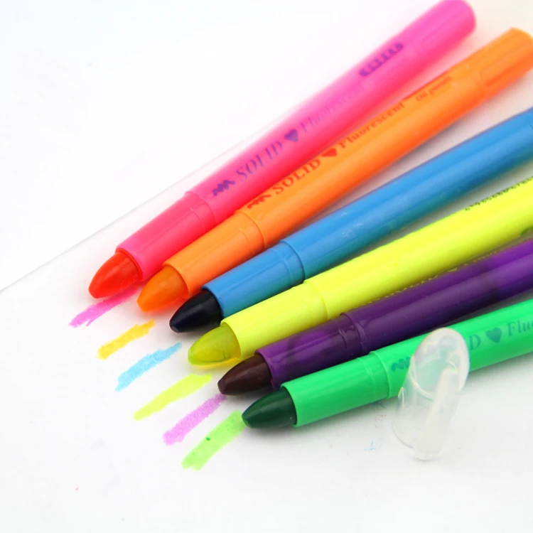Promotional Solid Fruit Fragrance Gel Highlighter Pen