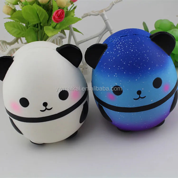
High quality super soft slow rising animal toys jumbo squishy panda toy 