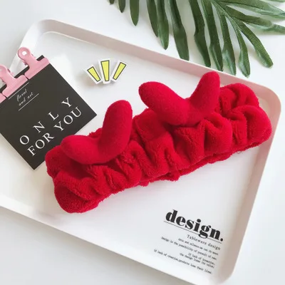 Soft Spa Makeup Fashion Plush Hairband