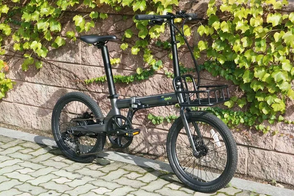 7 speed 20 inch electric folding bike with seat post littium-ion battery 250w 36v foldable ebike from Qualisports