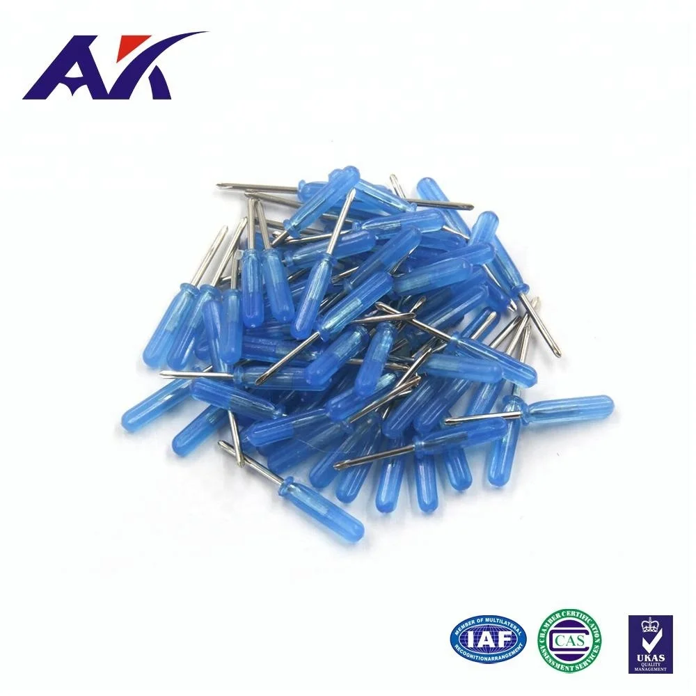 high quality easy to carry blue mini screwdriver