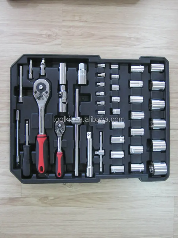 186 pcs kraftwelle tool trolley case,kraftwelle germany tool trolley