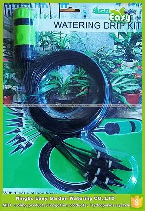 Plant irrigation system for container micro irrigation Kits 10 dripper