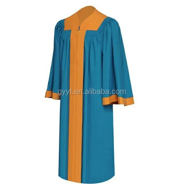 Choir Robe for Church in White Gown Mass Church Service Vestment