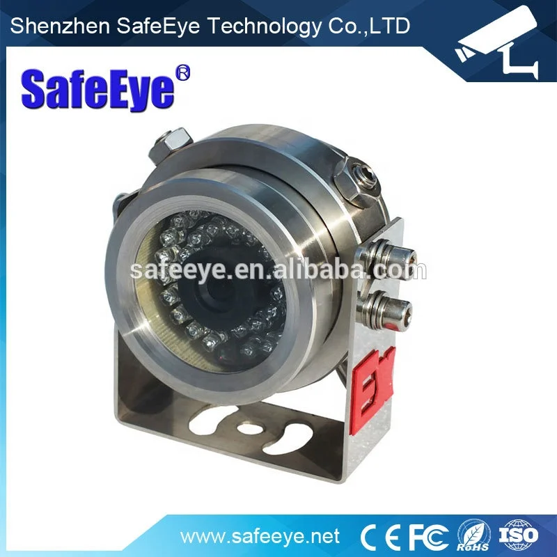 Explosion Proof Mini dome Infrared Camera for oil tank truck POE network and Analog optional