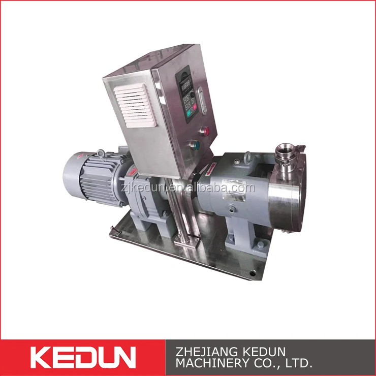 High-Density Stainless Steel 304/316L Rotor Yogurt Pump Electric Gear Pump for Yogurt Processing Special Metal for Machining