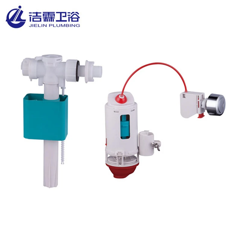 European style bathroom cistern fitting 2 inch cable dual flush liquid quiet toilet fill valve
