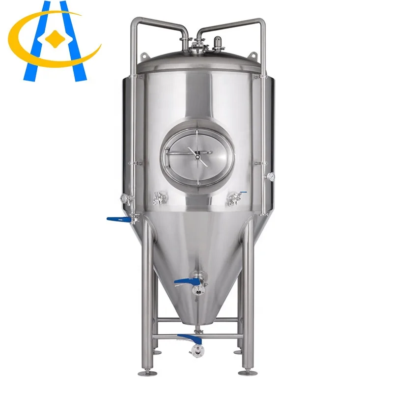 
2BBL Factory Supply stainless steel conical Beer Brewing fermenter 