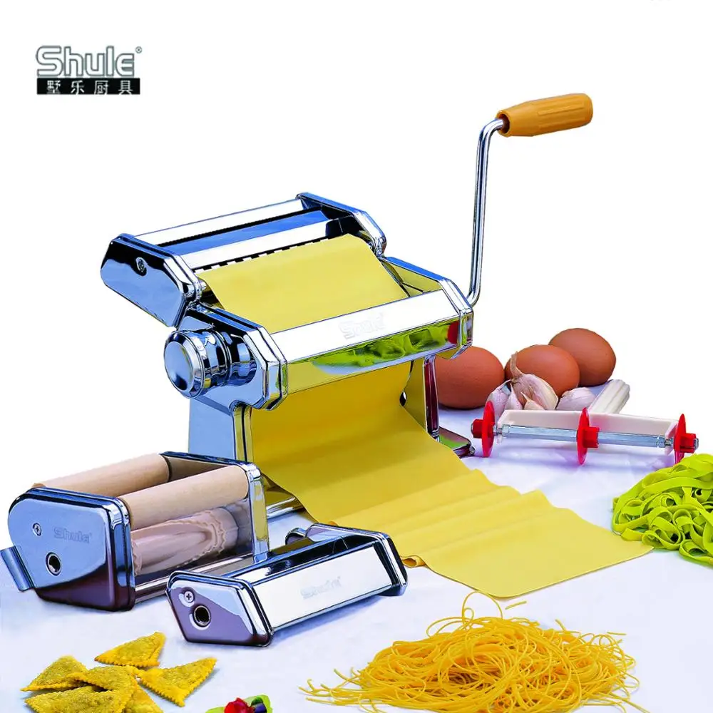
Home Use Stainless Steel Pasta Set (4 in 1) for Making Fresh Pasta at Home 