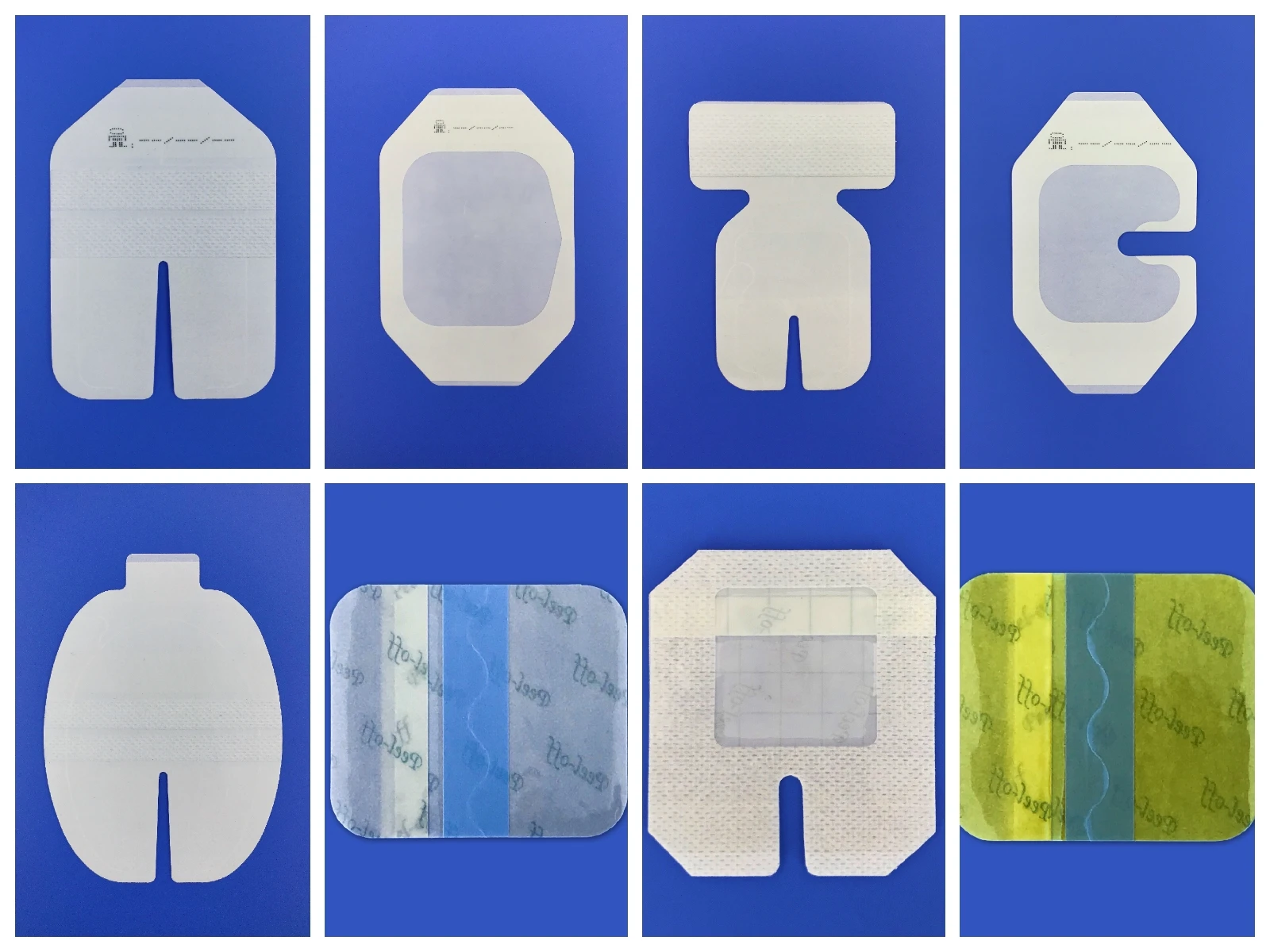 Transparent Film Dressing, Wound Cover Bandages, Clear, 6 X 7CM, 100 Pack